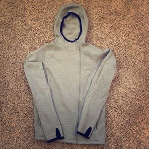 Ibex Asymmetrical Wool Hoodie